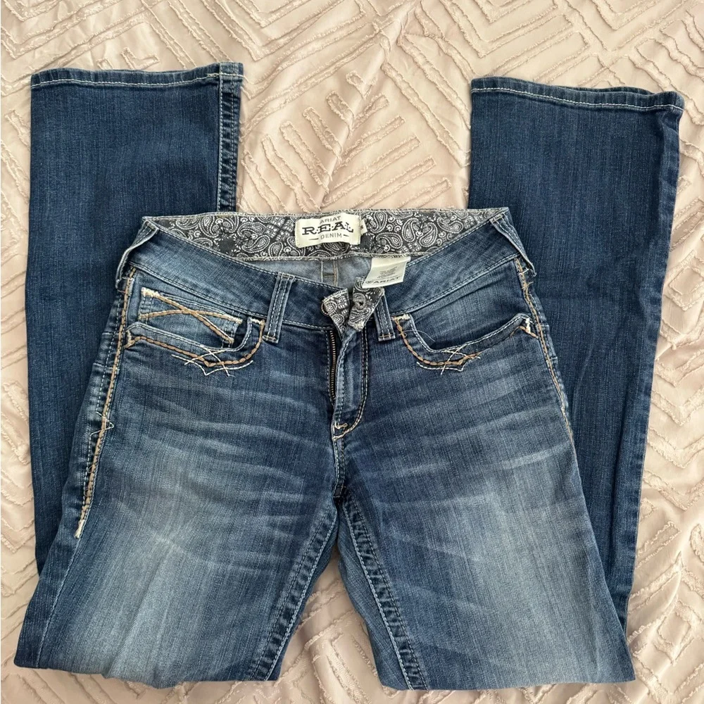 Ariat Women's R.E.A.L Bootcut Jeans - Picture 3 of 4